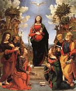 Piero di Cosimo The Immaculate Conception and Six.Saints oil
